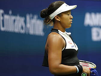 Reigning champion Naomi Osaka...